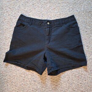 Cherokee women's black shorts 16